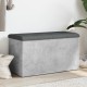 Betonszürke szerelt fa tárolópad 82 x 42 x 45 cm Betonszürke szerelt fa tárolópad 82 x 42 x 45 cm