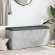 Betonszürke szerelt fa tárolópad 102 x 42 x 45 cm