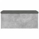 Betonszürke szerelt fa tárolópad 102 x 42 x 45 cm