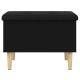Fekete szerelt fa tárolópad 62x42x46 cm Fekete szerelt fa tárolópad 62x42x46 cm
