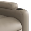 Elektromos cappuccino műbőr felállást segítő dönthető fotel
