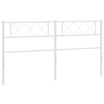 Fehér fém csere fejtámla 180 cm