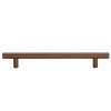 10 db bronz rozsdamentes acél szekrényfogantyú 160 mm