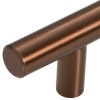 10 db bronz rozsdamentes acél szekrényfogantyú 160 mm