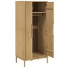 Floro viaszbarna tömör fenyőfa szekrény 77 x 53 x 171 cm