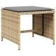 4 db vegyes bézs polyrattan kerti szék párnával 41 x 41 x 36 cm 4 db vegyes bézs polyrattan kerti szék párnával 41 x 41 x 36 cm