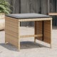 4 db vegyes bézs polyrattan kerti szék párnával 41 x 41 x 36 cm 4 db vegyes bézs polyrattan kerti szék párnával 41 x 41 x 36 cm