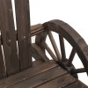 Tömör fenyőfa kerti adirondack szék
