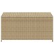 Vegyes bézs polyrattan kerti tárolóláda 190 l