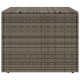 Szürke polyrattan kerti tárolóláda 291 l