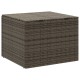 Szürke polyrattan kerti tárolóláda 291 l