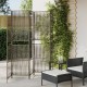 Szürke 5-paneles polyrattan térelválasztó Szürke 5-paneles polyrattan térelválasztó