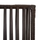 Szürke 4-paneles polyrattan térelválasztó Szürke 4-paneles polyrattan térelválasztó