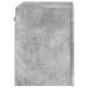 2 db betonszürke szerelt fa fali tv-szekrény 40,5 x 30 x 40 cm