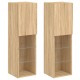 2 db sonoma tölgy színű tv-szekrény led-ekkel 30,5x30x102 cm 2 db sonoma tölgy színű tv-szekrény led-ekkel 30,5x30x102 cm