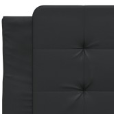 Fekete műbőr fejtámla párna zadar 90 cm Fekete műbőr fejtámla párna zadar 90 cm