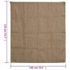 10 db jutazsák 100x110 cm 100% juta 340 g/m²
