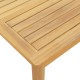 Tömör akácfa kerti asztal 100 x 60 x 30 cm Tömör akácfa kerti asztal 100 x 60 x 30 cm