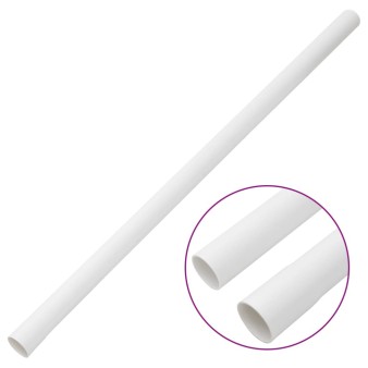 Pvc kábelcsatornák kapcsokkal ø30 mm 10 m