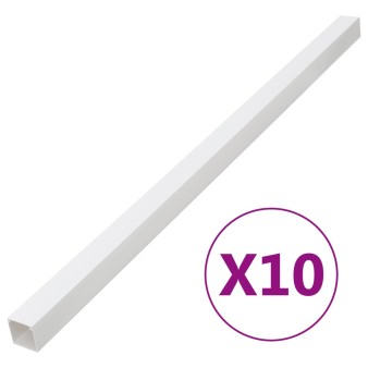 Pvc kábelcsatornák 33 x 33 mm 10 m