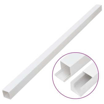 Pvc kábelcsatornák 33 x 33 mm 10 m