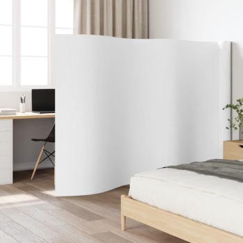 Fehér bambusz térelválasztó szélessége 800 cm magassága 165 cm