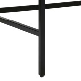 Konzolasztal fiókkal tárolóval barna 100 x 55 x 89.5 cm