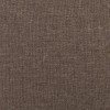 Kétszemélyes tópszínű szövet kanapéágy két párnával