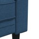 Kék 3 személyes szövet chesterfield kanapé Kék 3 személyes szövet chesterfield kanapé