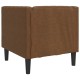 Barna művelúr chesterfield kanapéfotel Barna művelúr chesterfield kanapéfotel
