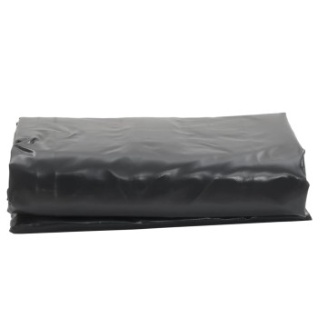 Antracitszürke ponyva 1 x 2,5 m 650 g/m²