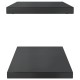 2 db fekete rozsdamentes acél fali polc 75 x 30 x 3 cm 2 db fekete rozsdamentes acél fali polc 75 x 30 x 3 cm