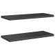 2 db fekete rozsdamentes acél fali polc 75 x 30 x 3 cm 2 db fekete rozsdamentes acél fali polc 75 x 30 x 3 cm