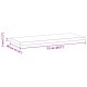 2 db fekete rozsdamentes acél fali polc 75 x 30 x 3 cm 2 db fekete rozsdamentes acél fali polc 75 x 30 x 3 cm