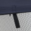 Háromágú bimini tető hálós oldalfalakkal 183x(154-167)x137 cm