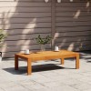 Tömör akácfa kerti asztal 100 x 50 x 27 cm