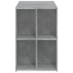 Betonszürke szerelt fa íróasztal 102x50x75 cm Betonszürke szerelt fa íróasztal 102x50x75 cm