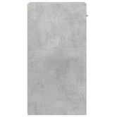 2 db betonszürke szerelt fa éjjeliszekrény 35 x 34 x 65 cm