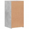 2 db betonszürke szerelt fa éjjeliszekrény 35 x 34 x 65 cm
