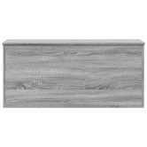 Szürke sonoma szerelt fa tárolóláda 100x42x46 cm