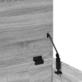 Szürke sonoma szerelt fa tárolóláda 100x42x46 cm