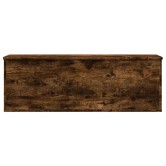 Füstös tölgy színű szerelt fa tárolóláda 102 x 35 x 35 cm Füstös tölgy színű szerelt fa tárolóláda 102 x 35 x 35 cm