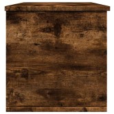 Füstös tölgy színű szerelt fa tárolóláda 102 x 35 x 35 cm Füstös tölgy színű szerelt fa tárolóláda 102 x 35 x 35 cm