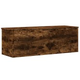 Füstös tölgy színű szerelt fa tárolóláda 102 x 35 x 35 cm Füstös tölgy színű szerelt fa tárolóláda 102 x 35 x 35 cm
