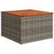 11 részes szürke polyrattan kerti ülőgarnitúra párnákkal 11 részes szürke polyrattan kerti ülőgarnitúra párnákkal