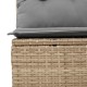 11 részes bézs polyrattan kerti ülőgarnitúra párnákkal 11 részes bézs polyrattan kerti ülőgarnitúra párnákkal