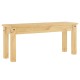 Panama tömör fenyőfa étkezőpad 105 x 30 x 45 cm Panama tömör fenyőfa étkezőpad 105 x 30 x 45 cm