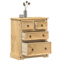 Corona tömör fenyőfa komód 80x43x91 cm