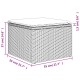 8 részes világosszürke polyrattan kerti ülőgarnitúra párnával 8 részes világosszürke polyrattan kerti ülőgarnitúra párnával