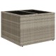 8 részes világosszürke polyrattan kerti ülőgarnitúra párnával 8 részes világosszürke polyrattan kerti ülőgarnitúra párnával